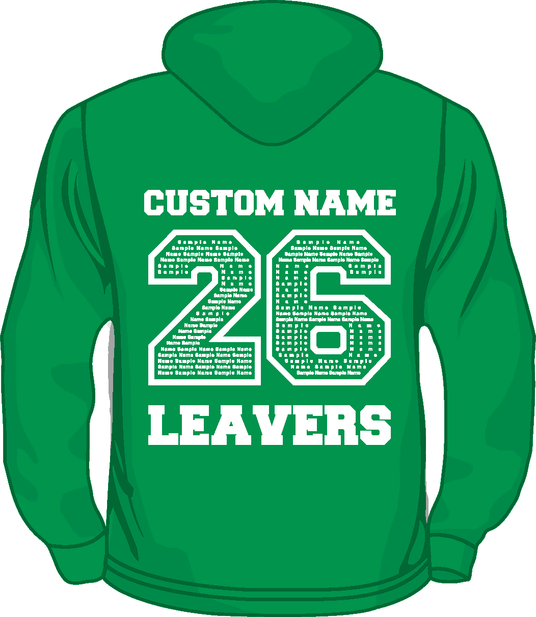 Abbots Green Academy Adult Original Hoodie 2026 (W72) WITH ADDITIONAL PUPIL NAME
