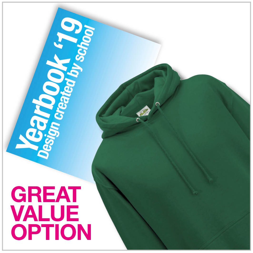 Original Hoodie & A4 Hardback Yearbook Combo