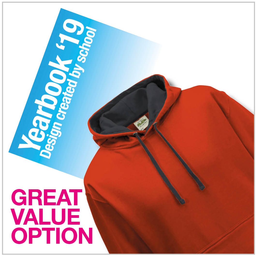 XXX - Varsity Hoodie & A4 Hardback Yearbook Combo