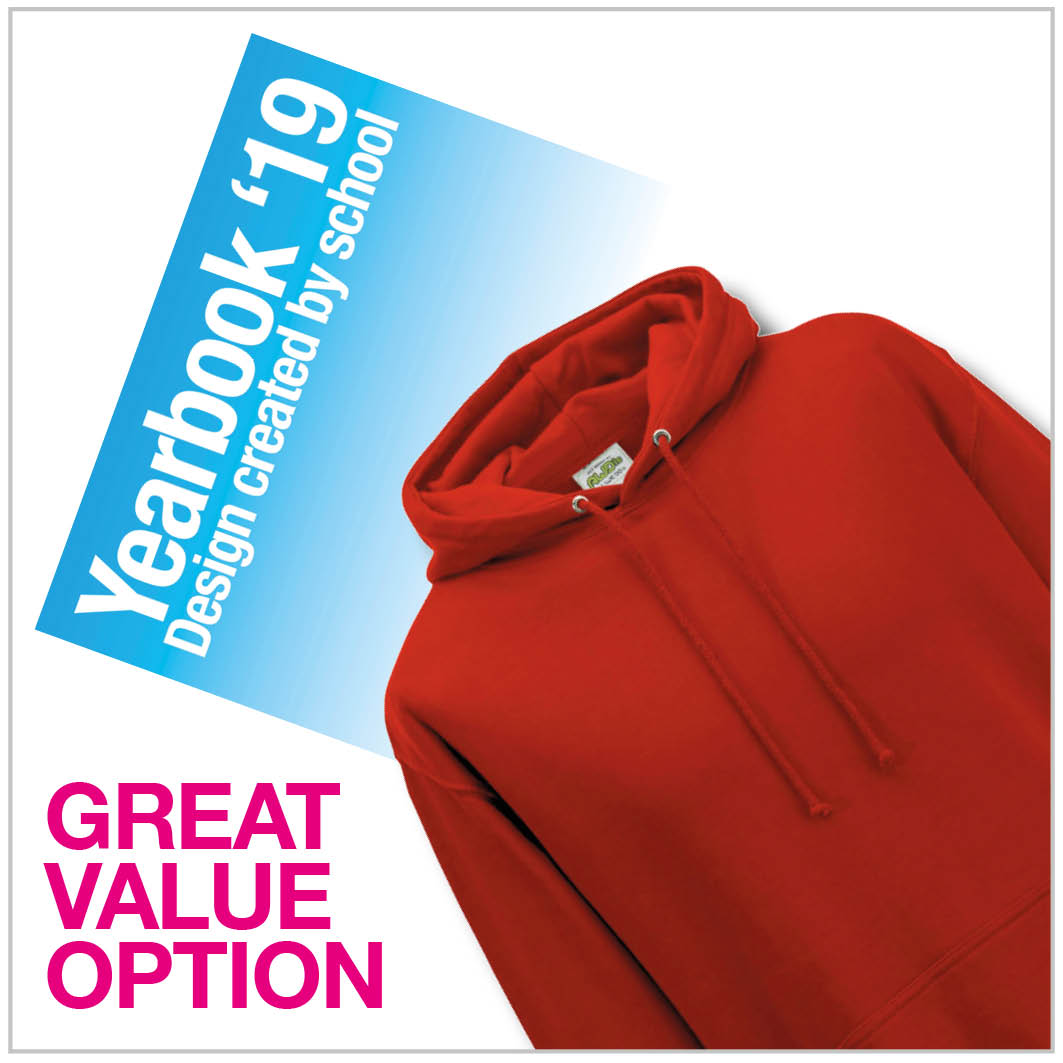 DAVID Copy of XXX - Original Hoodie & A4 Hardback Yearbook Combo