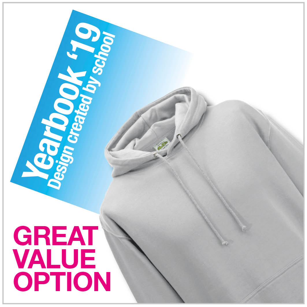 DAVID Copy of XXX - Original Hoodie & A4 Hardback Yearbook Combo