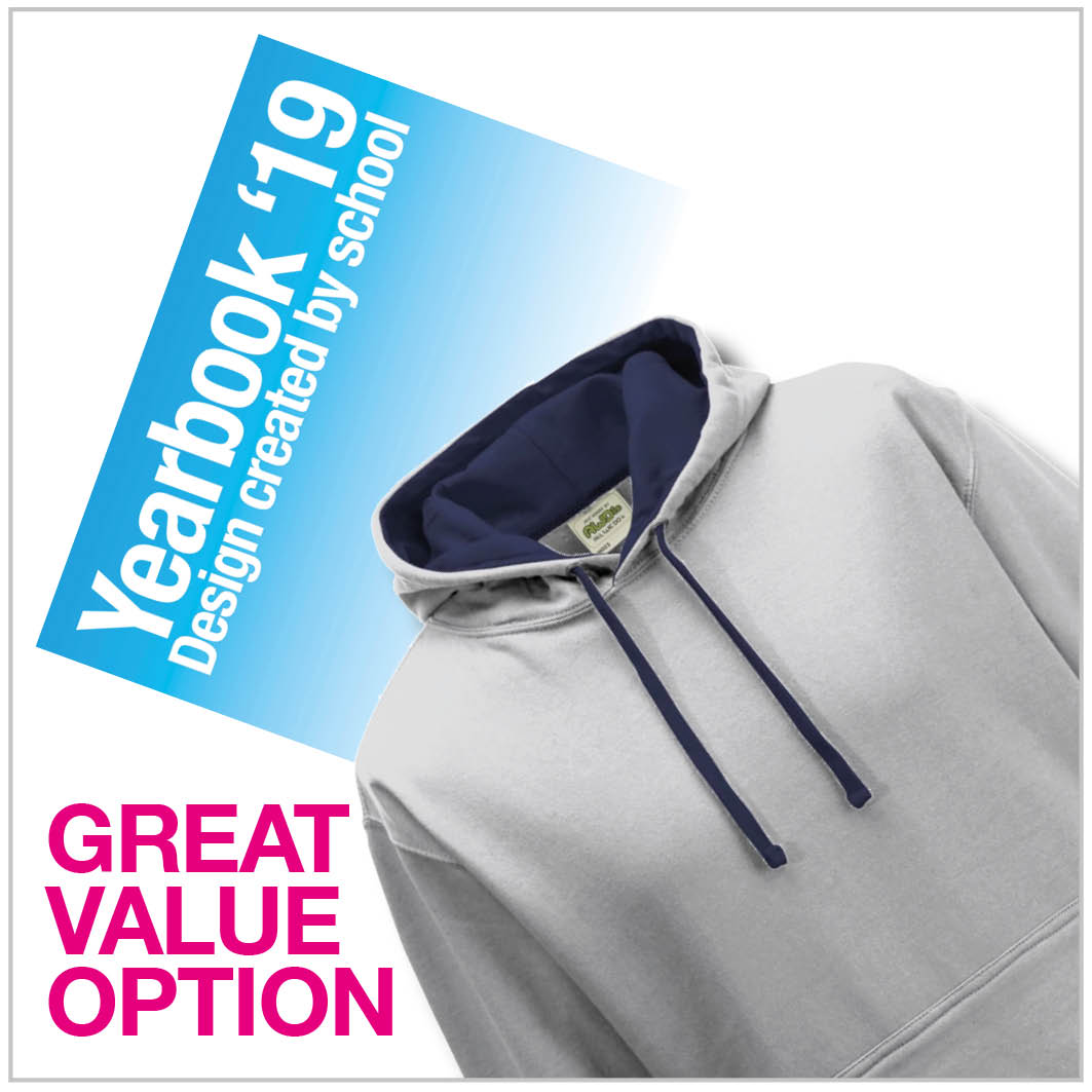 XXX - Varsity Hoodie & A4 Hardback Yearbook Combo