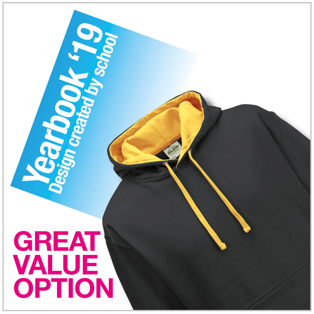 XXX - Varsity Hoodie & A4 Hardback Yearbook Combo