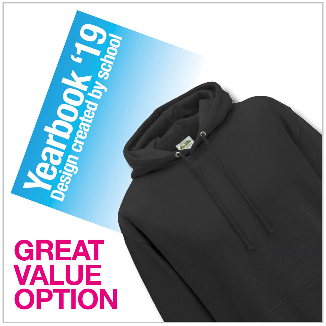 DAVID Copy of XXX - Original Hoodie & A4 Hardback Yearbook Combo