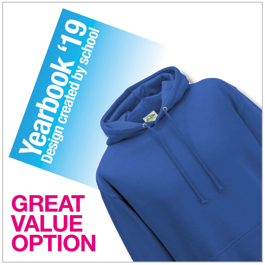 DAVID Copy of XXX - Original Hoodie & A4 Hardback Yearbook Combo